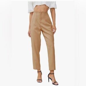 Zara Tan Cropped Women's Pants